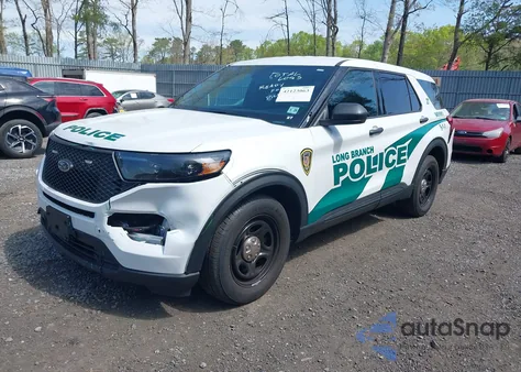 2022 Ford Police Interceptor from USA, damaged, VIN 1FM5K8AB2NGC42586